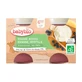 Babybio Йогурт овсяный Банан Черника - 2х130г