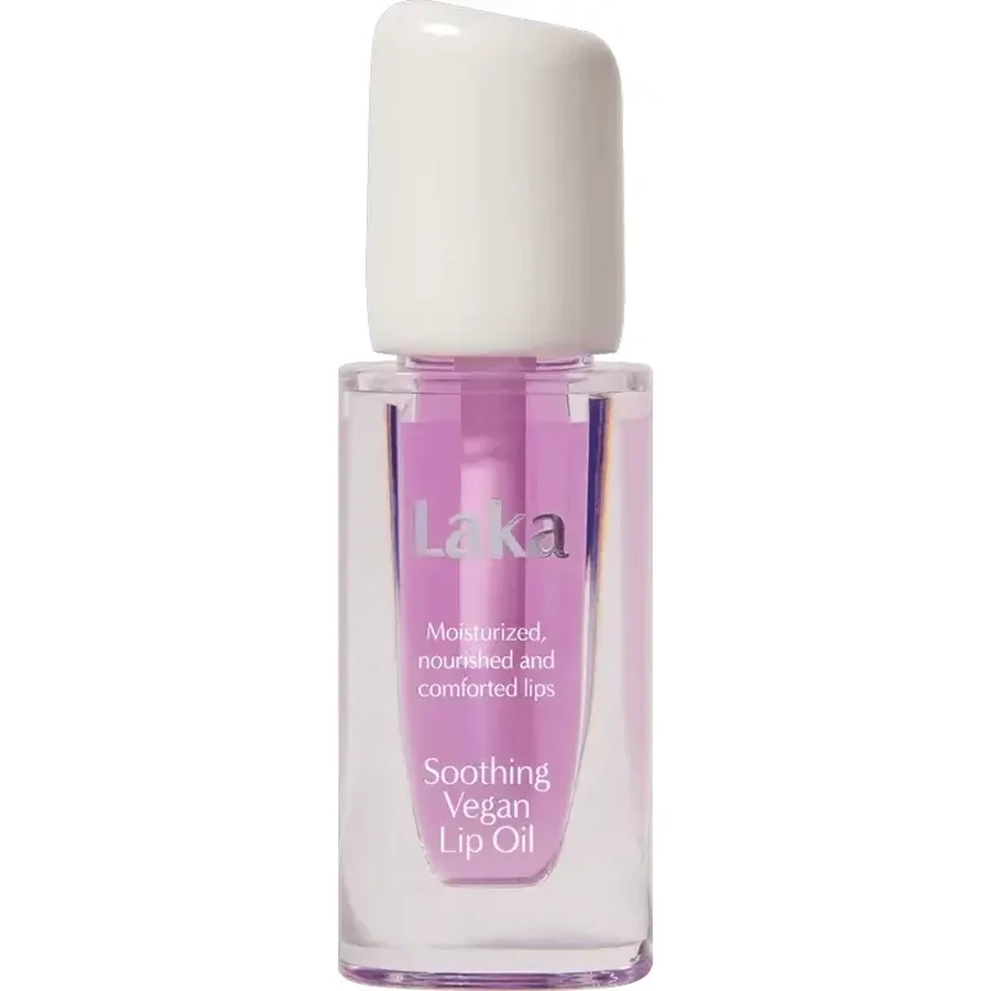 Заспокійлива веганська олія для губ Laka Soothing Vegan: Заспокійливий фіолетовий, 4,5 мл: ціни та характеристики