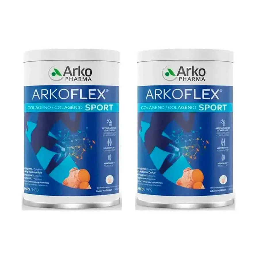 Arkopharma Arkoflex DoleXpert Колаген з апельсиновим смаком, 2X390г: ціни та характеристики