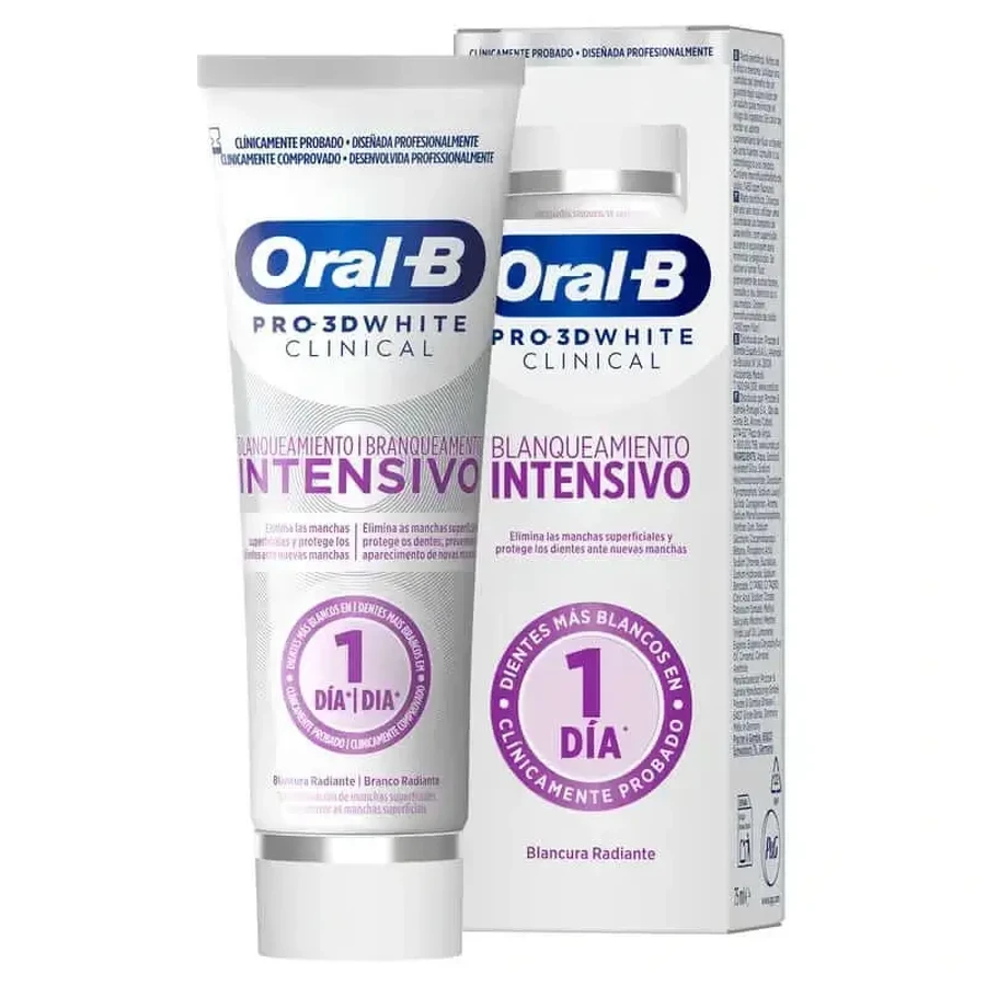 Зубная паста Oral-B 3Dw Radiant Whiteness, 75 мл: цены и характеристики