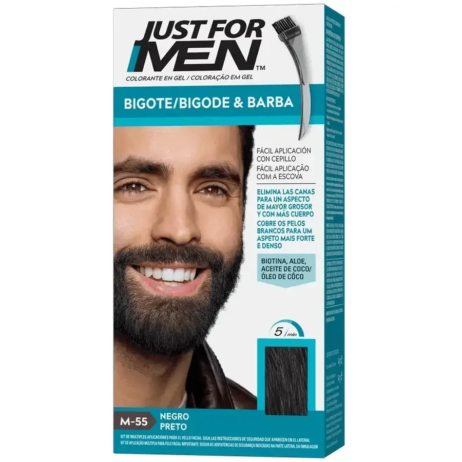 Just For Men Moustache and Beard Black: цены и характеристики