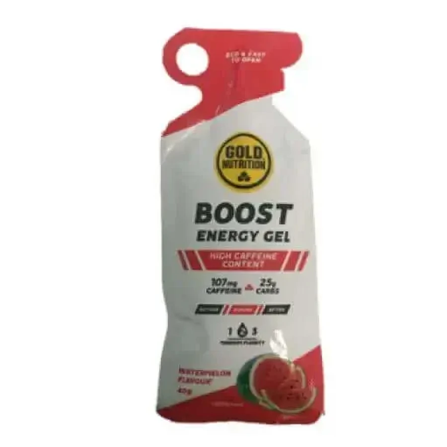 Gold Nutrition Boost Energy Gel Watermelon 16Gels: ціни та характеристики