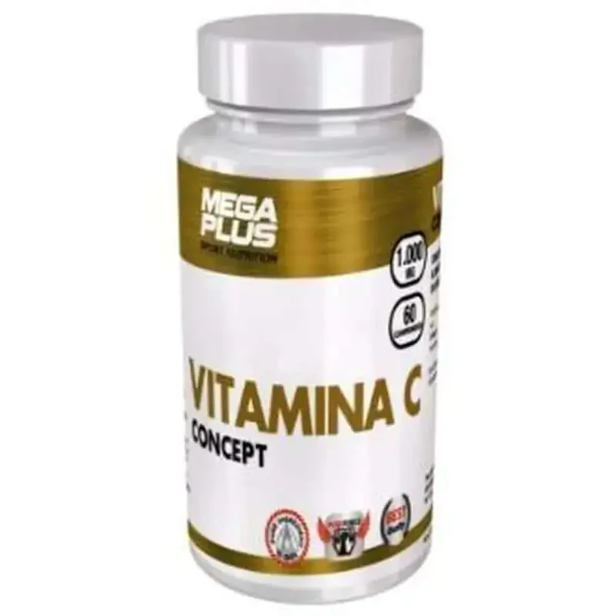 Mega Plus Vitamin C Concept 60 Tablets: цены и характеристики
