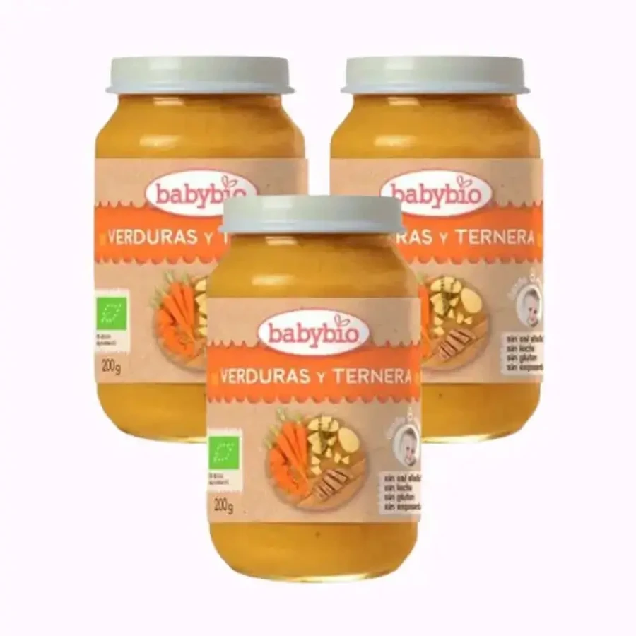 Babybio Menu Tradition Говядина, упаковка 3 х 200 грамм: цены и характеристики