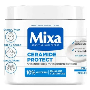 Зміцнюючий крем Mixa Ceramide Protect для дуже сухої шкіри 400 мл