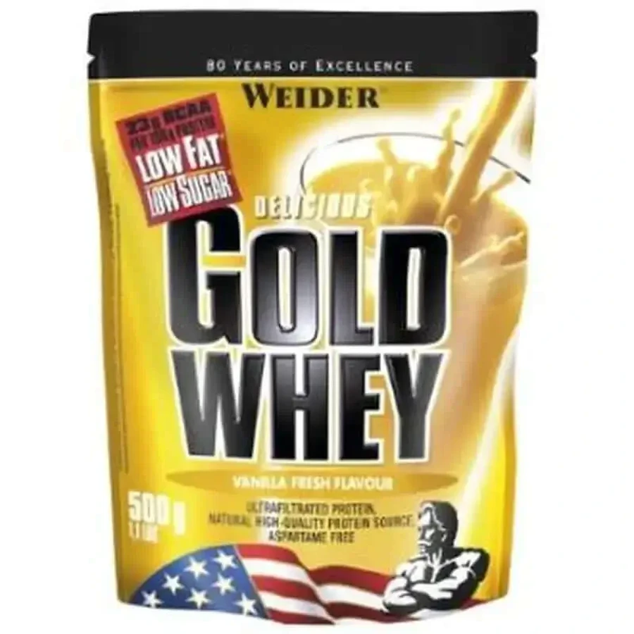 Weider Weider Gold Whey Vanilla 500Gr: ціни та характеристики