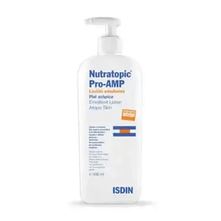 Гель для пом'якшення атопічної шкіри Isdin Nutratopic Pro-Amp Пом'якшувальний гель для ванни 400 мл