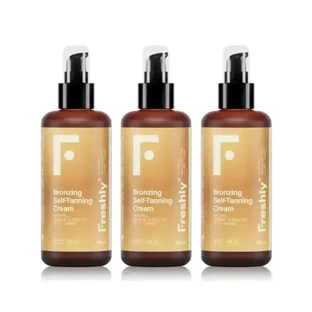 Freshly Bronzing Radiance Self Tanning Cream, 3x200 мл