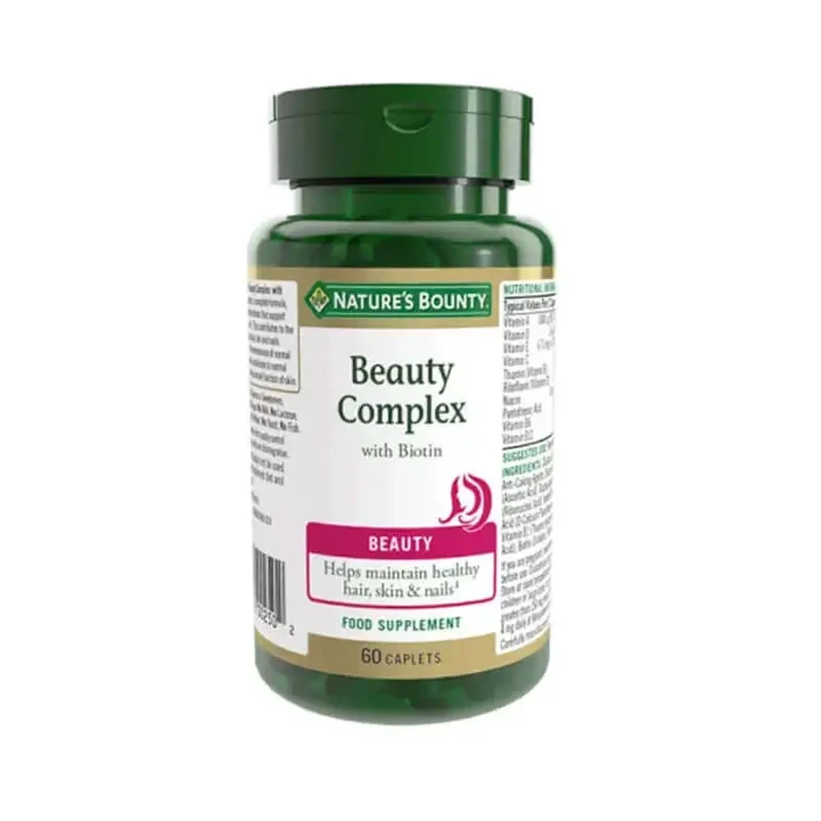 Nature's Bounty Beauty Complex с биотином - 60 таблеток: цены и характеристики