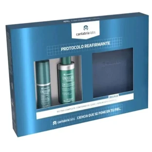 Сироватка Endocare Tensage High Potency Serum 30 мл + Підсвічуючий контур для повік 15 мл + Преміальний футляр для туалетного приладдя