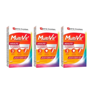 Полівітаміни Forté Pharma Triplo Energy Multivitamin для дорослих 3 х 28 таблеток
