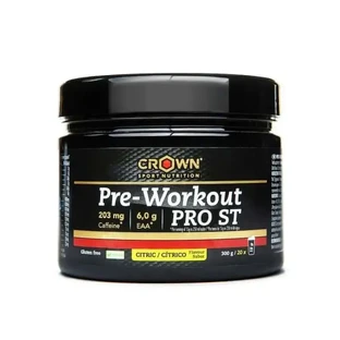 Crown Sport Nutrition Pre Workout Pro St Citrus, 300 г (20 порцій)
