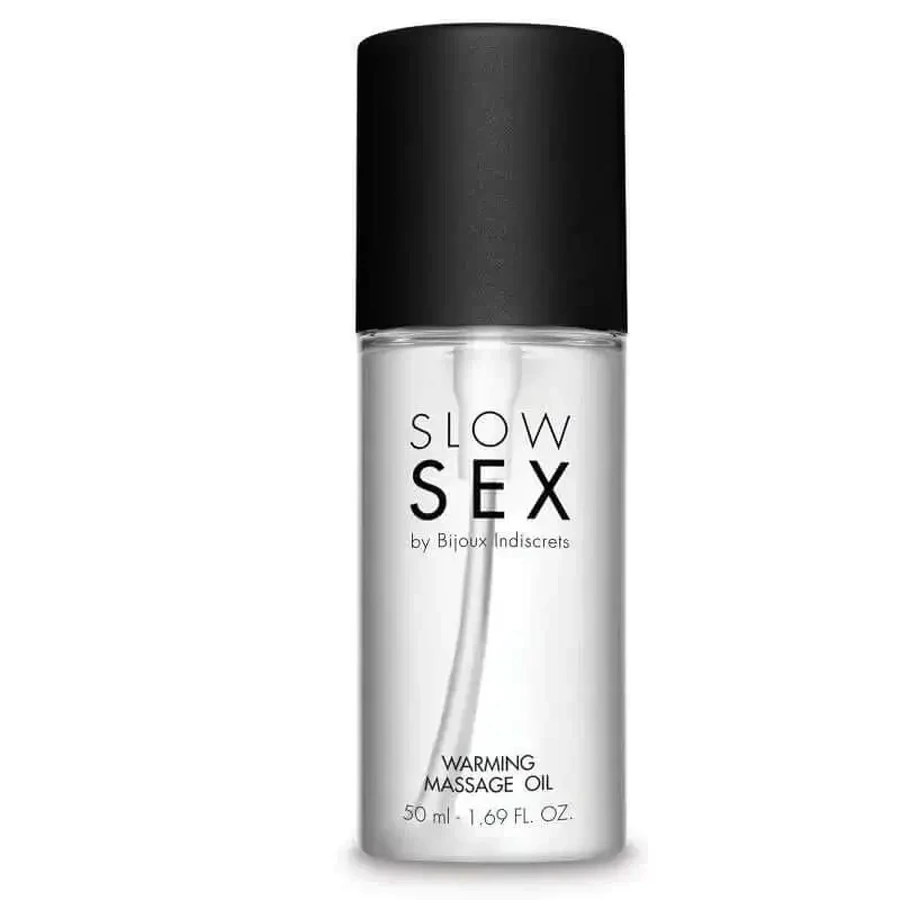 Зігріваюча масажна олія для повільного сексу Bijoux Slow Sex 50 мл: ціни та характеристики