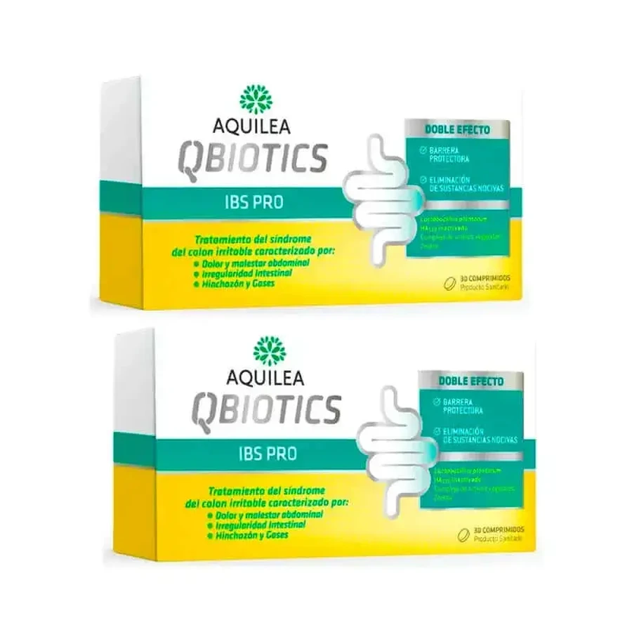 Aquilea Qbiotics IBS PRO, упаковка 2 х 30 таблеток: ціни та характеристики