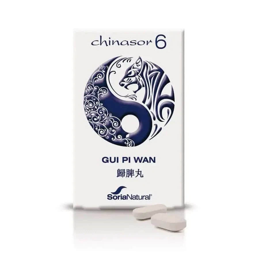 Soria Natural Chinasor 6 Gui Pi Wan, 30 таблеток: ціни та характеристики