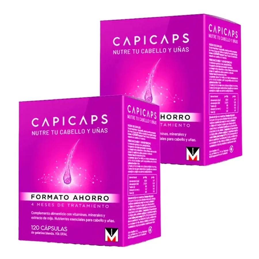 Capicaps Duplo hair & nails, 2 x 120 капсул: цены и характеристики