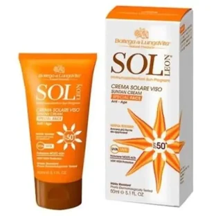 Сонцезахисний крем для обличчя Bottega Di Lungavita Sol Leon Spf 50 High Protect. 50 мл