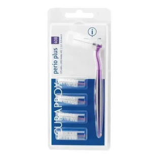 Curaprox Interdental Perio Plus 408 фіолетовий + ручка, 5 шт.