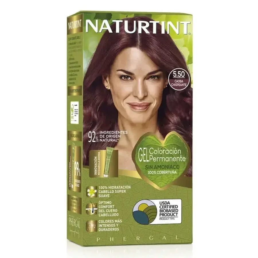 Перманентна фарба Naturtint Перманентна фарба без аміаку 5.50 - Блискуче червоне дерево: ціни та характеристики