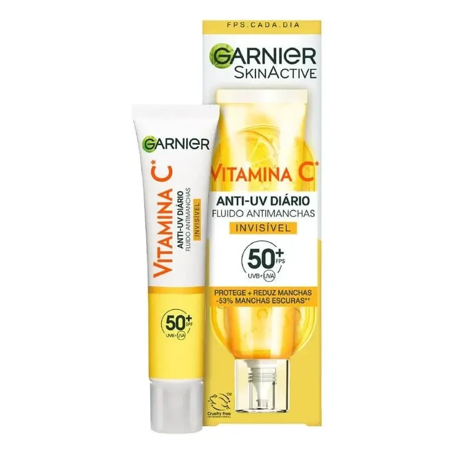 Garnier Вітамін С Невидимий денний флюїд проти пігментних плям з вітаміном С Fps50+, 40 мл: ціни та характеристики
