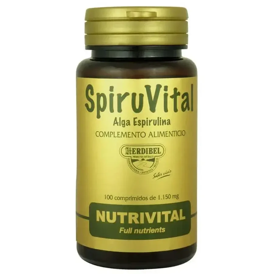 Herdibel Spiruvital Spirulina, 100 таблеток по 1000 мг: цены и характеристики