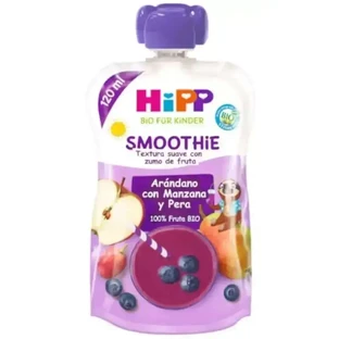 Hipp Organic Blueberry Apple & Pear Smoothie, 120 мл