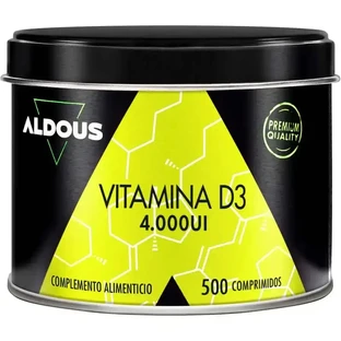 Aldous Bio Вітамін D3 4000 Ui Aldous, 500 таблеток