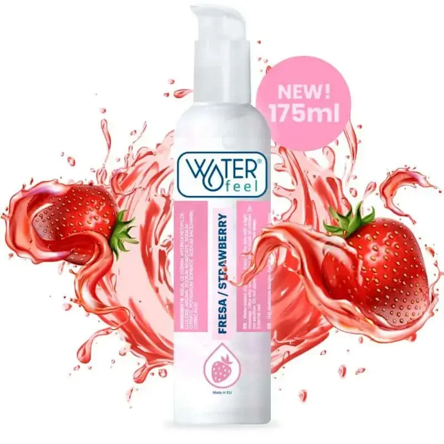 Waterfeel Лубрикант на водной основе Клубника 175 мл - En It Nl Fr De: цены и характеристики