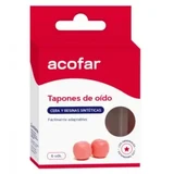 Acofar Ear Plugs Wax Ear Plugs 6u