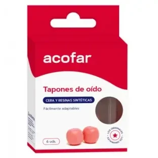 Беруші Acofar Беруші воскові 6 шт.