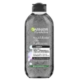 Garnier Pure Активна очищуюча гель-желе вода з деревним вугіллям і саліциловою кислотою, 400 мл