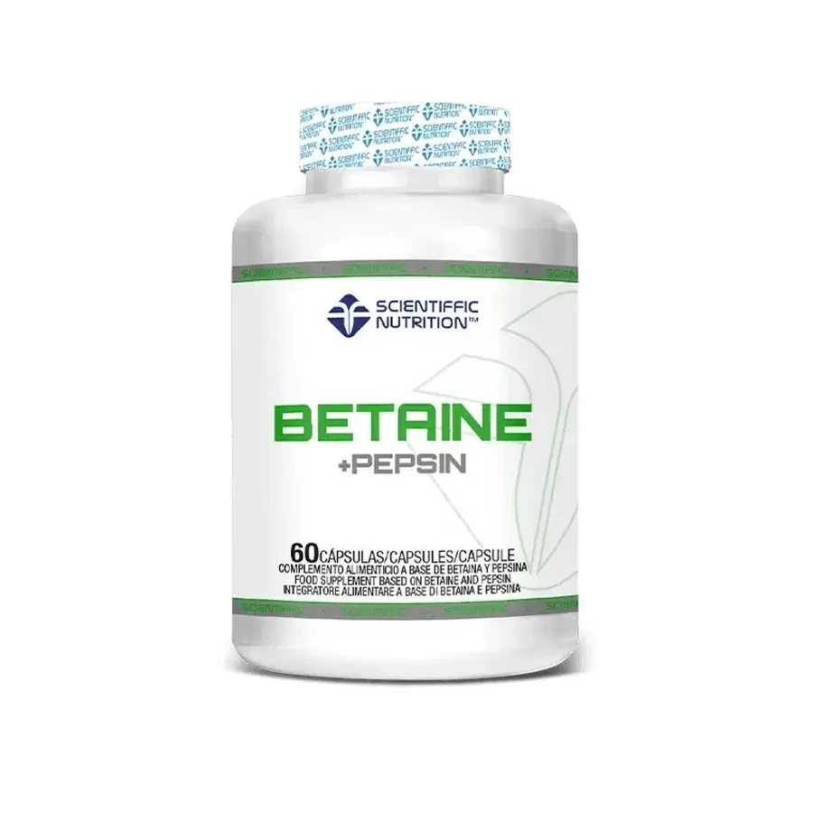 Scientiffic Nutrition Бетаїн + пепсин, 60 капсул: ціни та характеристики