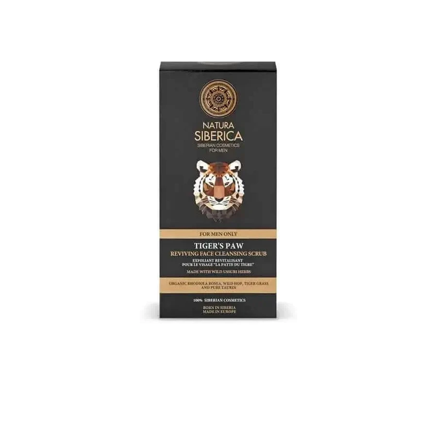 Natura Siberica Ns Men Відновлювальний скраб для обличчя Tiger Paw Na, 150 мл: ціни та характеристики