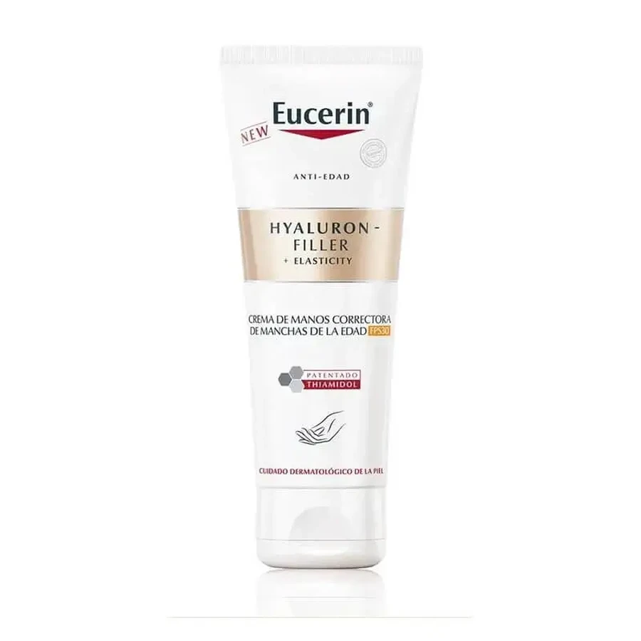 Eucerin Гиалуроновый филлер + эластифицирующий крем для рук 75 мл: цены и характеристики