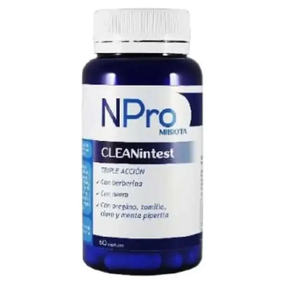 Npro Cleanintest 60 капсул: цены и характеристики