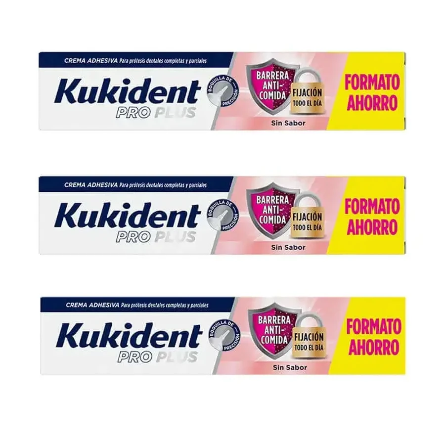 Kukident Triplo Pro Plus Бар'єр без смаку Triplo Pro Plus, 3 X 57 гр: ціни та характеристики