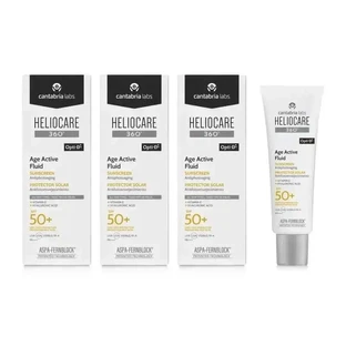 Heliocare 360° Age Active Fluid Spf 50 Ultralight, 3X50 мл