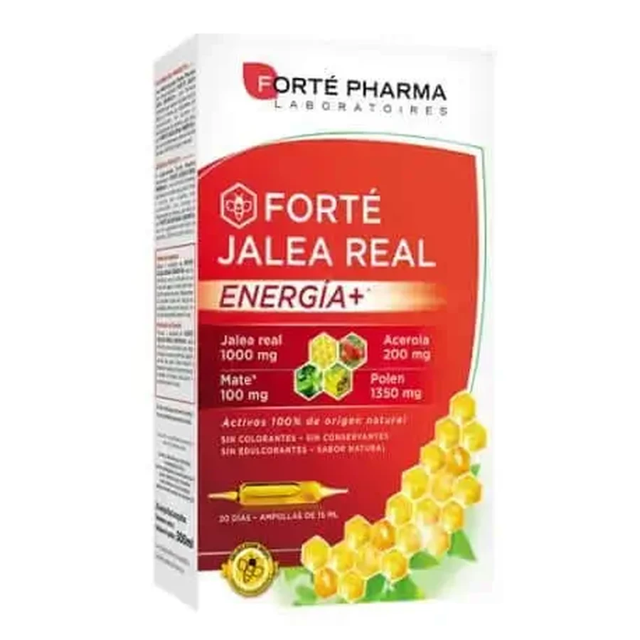 Forté Pharma Форте Маточне молочко Енергія+, 20 ампул: ціни та характеристики