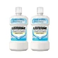 Listerine Duplo Полоскание для рта, улучшенное отбеливание, без спирта, мягкая мята, 2 x 500 мл