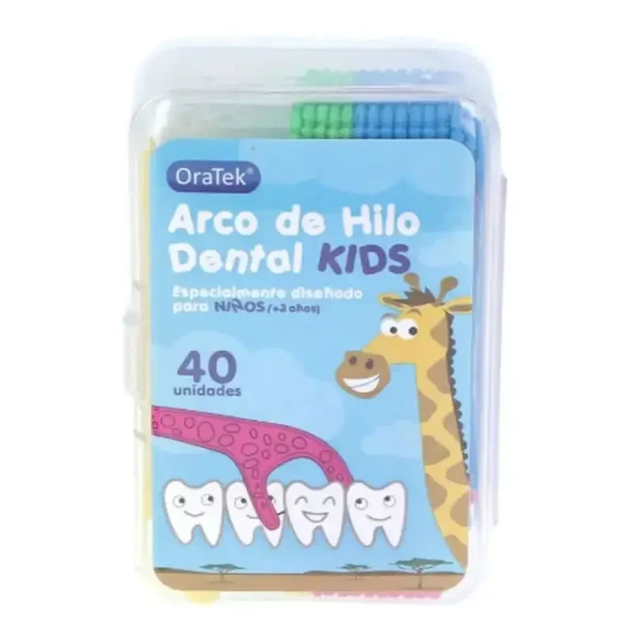Зубна нитка Oratek Arch Dental Floss Children Box 40шт.: ціни та характеристики
