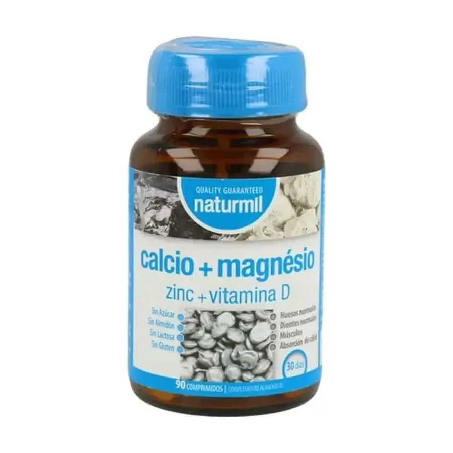 Naturmil Кальцій+Магній+Цинк Vit D, 90 таблеток: ціни та характеристики