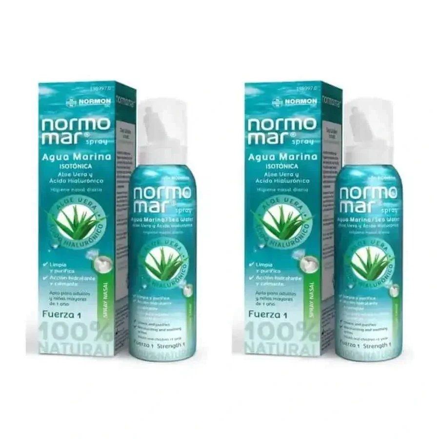 Normomar Marine Aloe Ag.Spray, 2X120 Ml: цены и характеристики