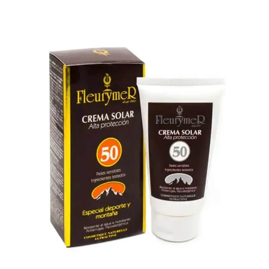 Сонцезахисний крем для обличчя Fleurymer Spf-50 Mountain 80 мл.: ціни та характеристики