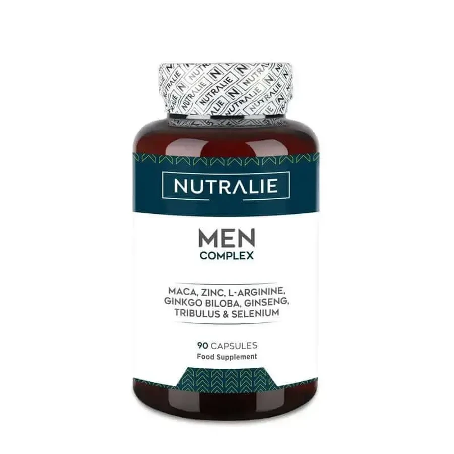 Nutralie Men Комплекс с цинком и макой против выпадения волос, 90 капсул: цены и характеристики