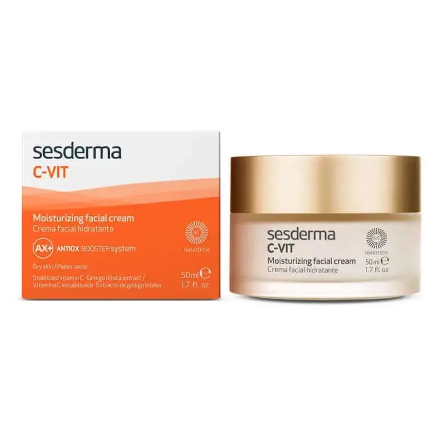 Зволожуючий крем Sesderma C-Vit 50 мл: ціни та характеристики