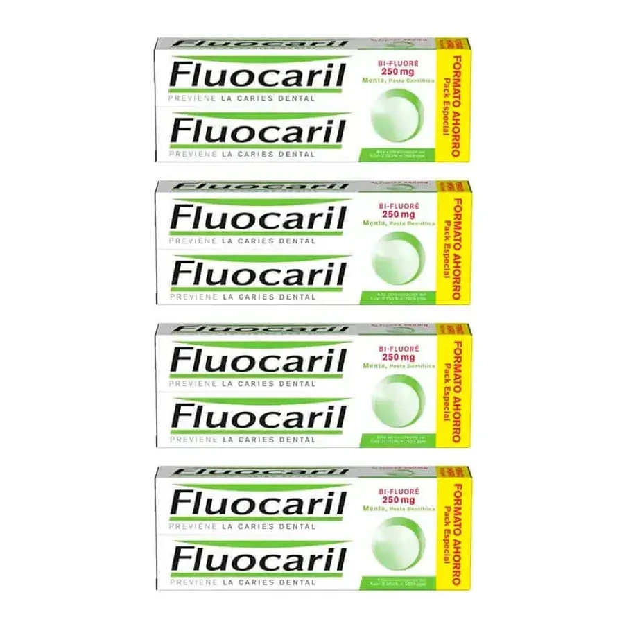 Fluocaril Bi-Fluore, флакон 4 x 2x125 мл: цены и характеристики