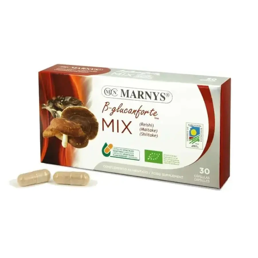 Marnys Beta-Glucanforte Mix, 30 капсул: ціни та характеристики