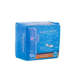 Впитывающие пантилайнеры 1 капля, 24 штуки, Lady Anion