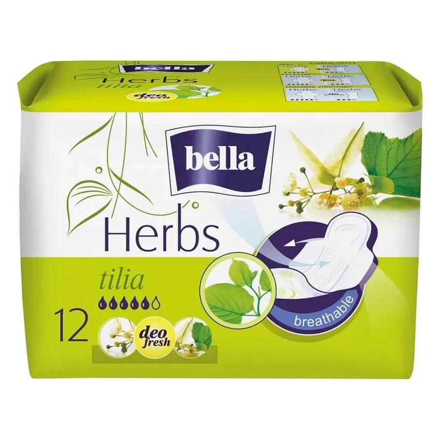 Tilia Herbs Впитывающие прокладки, 12 штук, Bella: цены и характеристики