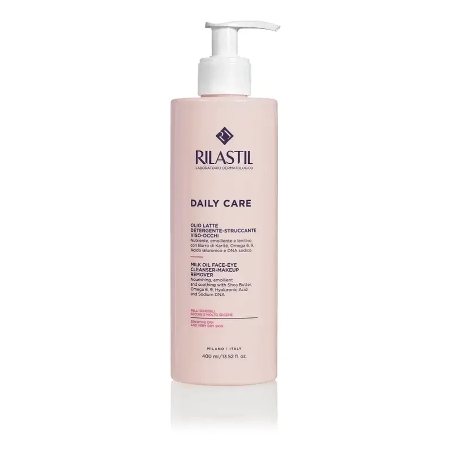Rilastil Daily Care Oleo Поживне молочко для очищення обличчя, 400 мл: ціни та характеристики